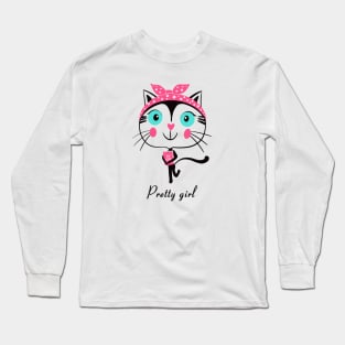 Pretty girl Long Sleeve T-Shirt